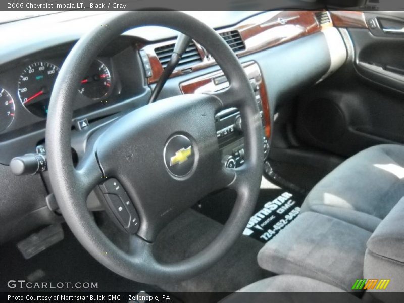 Black / Gray 2006 Chevrolet Impala LT
