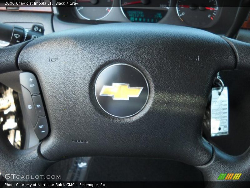 Black / Gray 2006 Chevrolet Impala LT