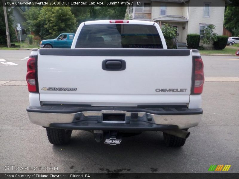 Summit White / Tan 2004 Chevrolet Silverado 2500HD LT Extended Cab 4x4