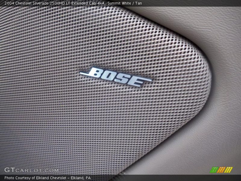 Summit White / Tan 2004 Chevrolet Silverado 2500HD LT Extended Cab 4x4