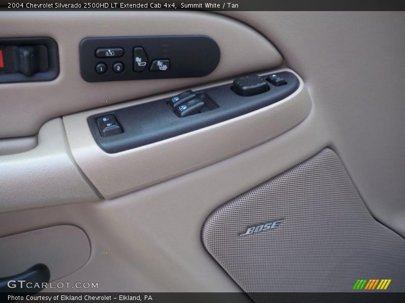 Summit White / Tan 2004 Chevrolet Silverado 2500HD LT Extended Cab 4x4