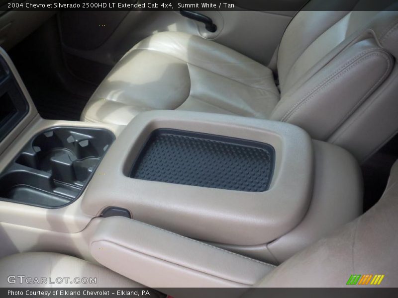 Summit White / Tan 2004 Chevrolet Silverado 2500HD LT Extended Cab 4x4