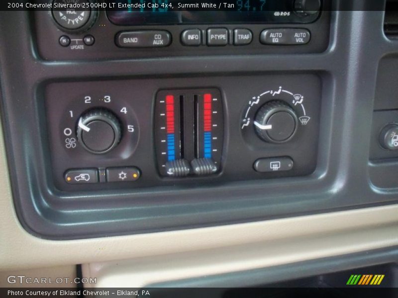 Summit White / Tan 2004 Chevrolet Silverado 2500HD LT Extended Cab 4x4