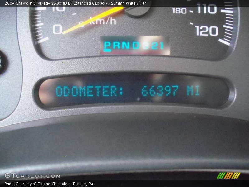 Summit White / Tan 2004 Chevrolet Silverado 2500HD LT Extended Cab 4x4