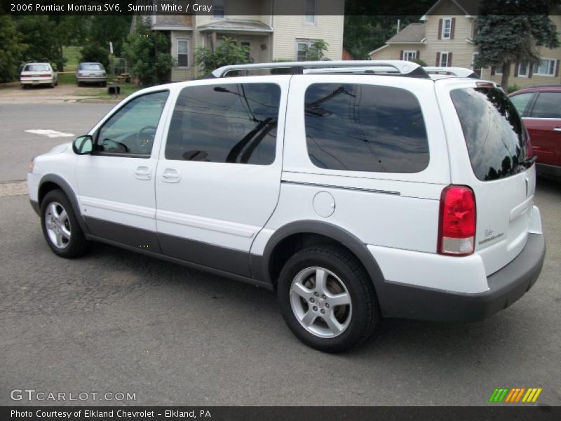 Summit White / Gray 2006 Pontiac Montana SV6