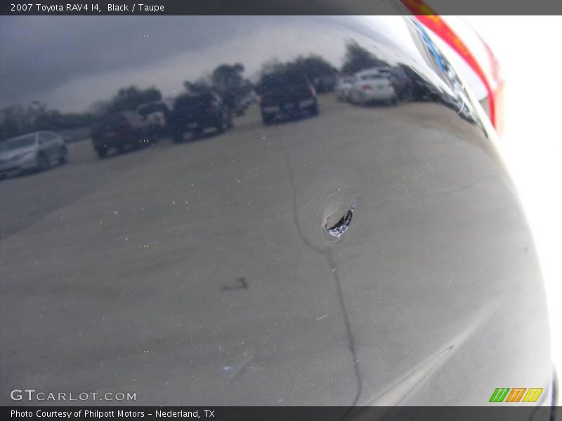 Black / Taupe 2007 Toyota RAV4 I4