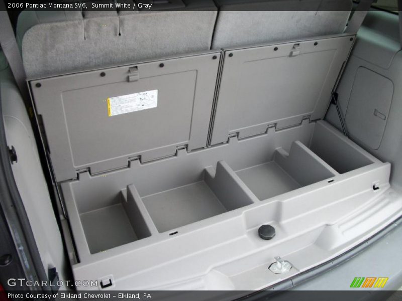 Summit White / Gray 2006 Pontiac Montana SV6