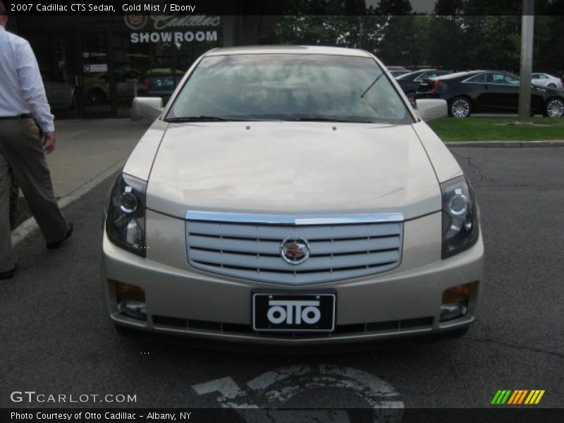 Gold Mist / Ebony 2007 Cadillac CTS Sedan