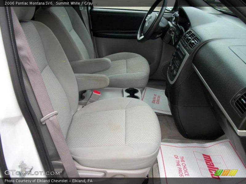Summit White / Gray 2006 Pontiac Montana SV6