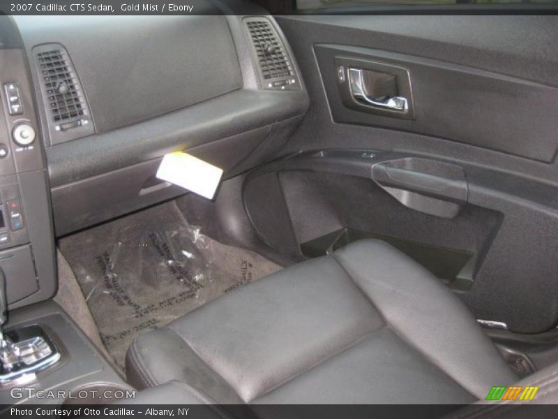 Gold Mist / Ebony 2007 Cadillac CTS Sedan