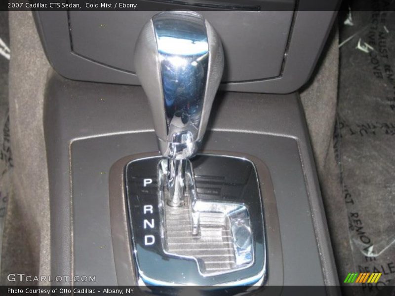 Gold Mist / Ebony 2007 Cadillac CTS Sedan