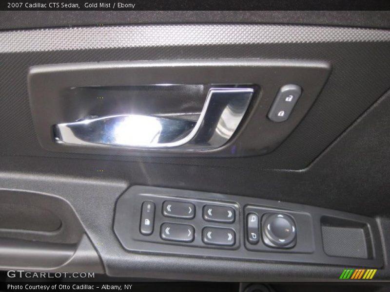 Gold Mist / Ebony 2007 Cadillac CTS Sedan