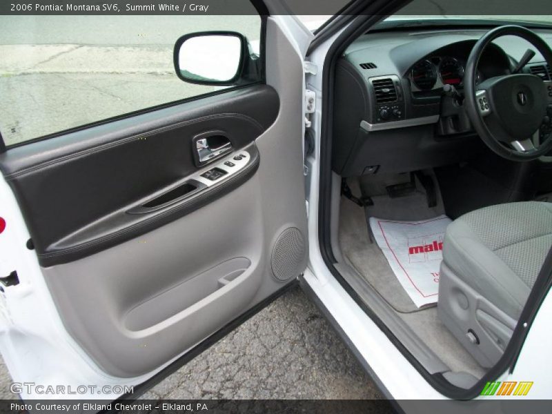 Summit White / Gray 2006 Pontiac Montana SV6