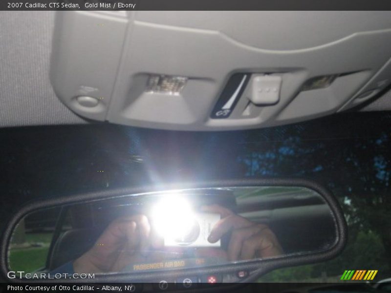 Gold Mist / Ebony 2007 Cadillac CTS Sedan