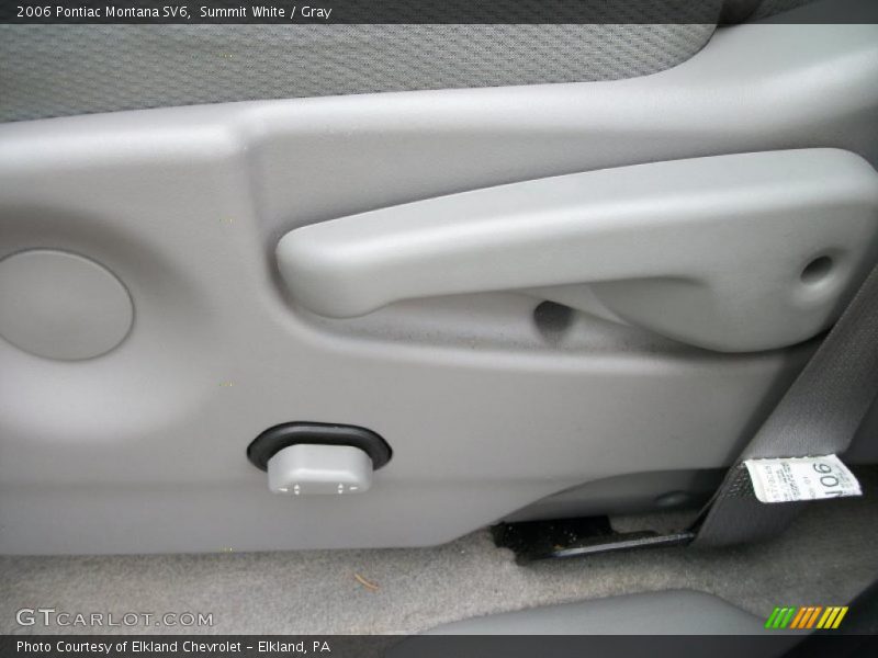 Summit White / Gray 2006 Pontiac Montana SV6