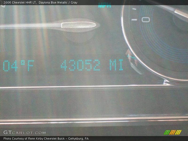 Daytona Blue Metallic / Gray 2006 Chevrolet HHR LT