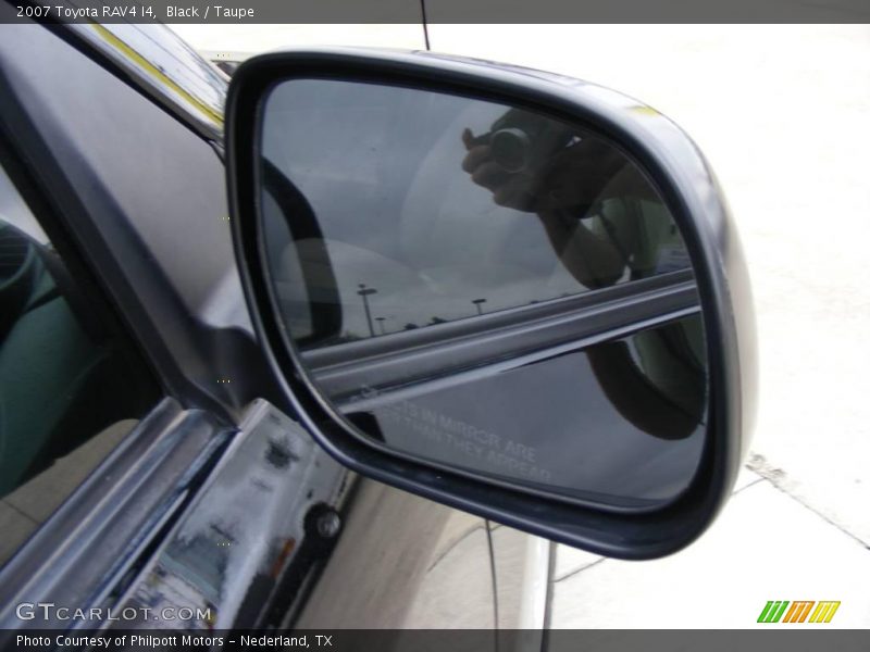 Black / Taupe 2007 Toyota RAV4 I4