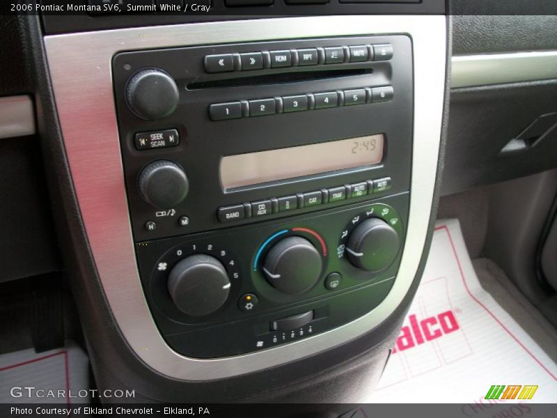 Summit White / Gray 2006 Pontiac Montana SV6