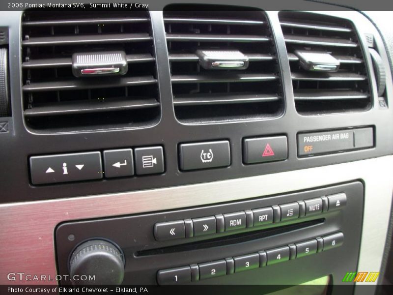 Summit White / Gray 2006 Pontiac Montana SV6
