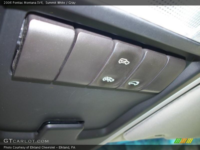 Summit White / Gray 2006 Pontiac Montana SV6