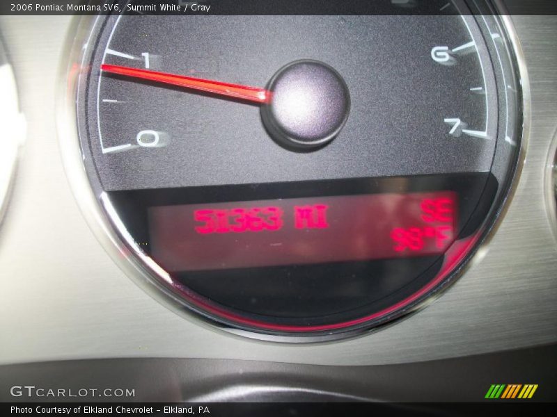 Summit White / Gray 2006 Pontiac Montana SV6