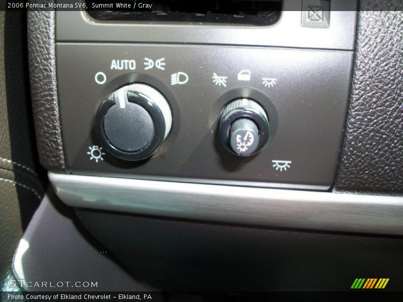 Summit White / Gray 2006 Pontiac Montana SV6
