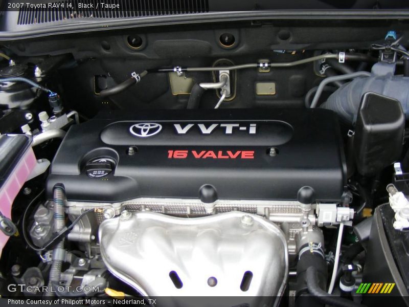 Black / Taupe 2007 Toyota RAV4 I4