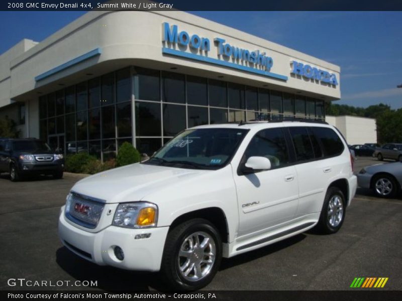 Summit White / Light Gray 2008 GMC Envoy Denali 4x4