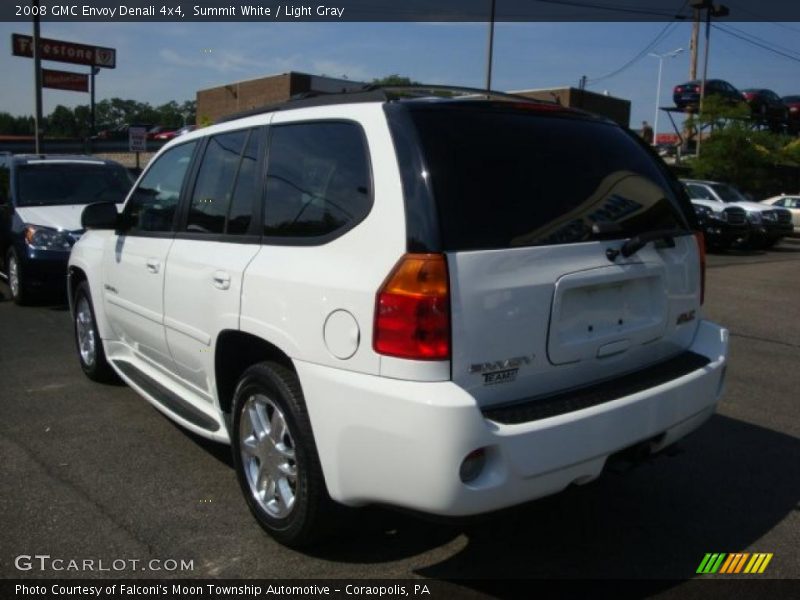 Summit White / Light Gray 2008 GMC Envoy Denali 4x4