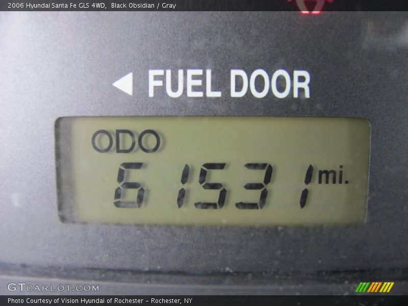 Black Obsidian / Gray 2006 Hyundai Santa Fe GLS 4WD