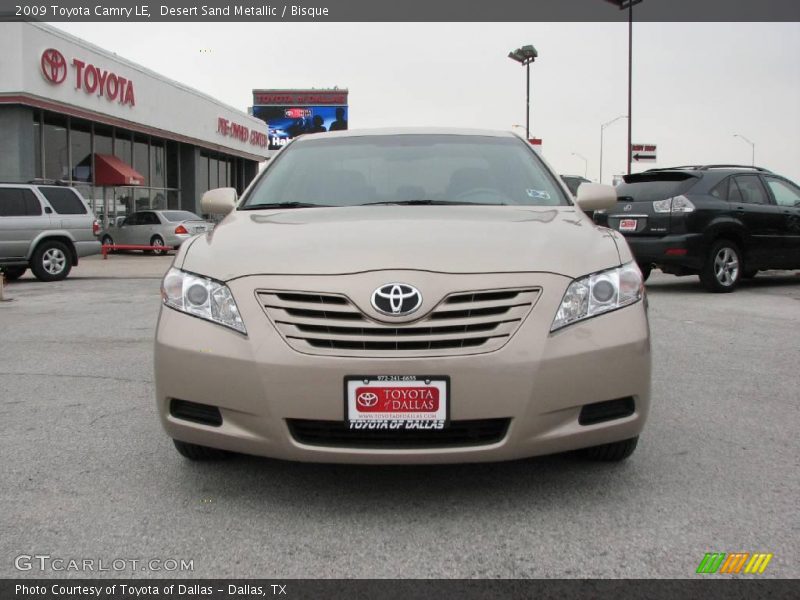 Desert Sand Metallic / Bisque 2009 Toyota Camry LE