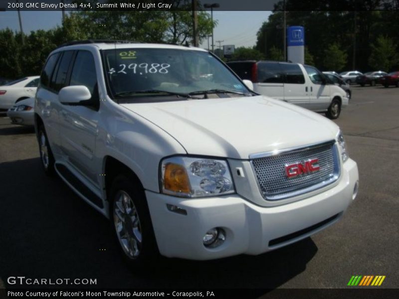 Summit White / Light Gray 2008 GMC Envoy Denali 4x4