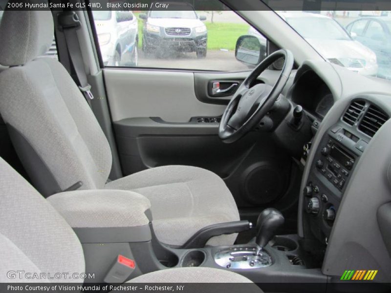 Black Obsidian / Gray 2006 Hyundai Santa Fe GLS 4WD