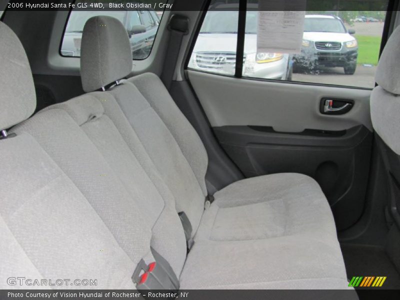 Black Obsidian / Gray 2006 Hyundai Santa Fe GLS 4WD