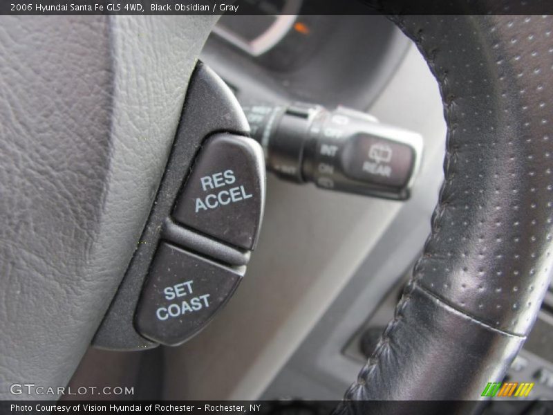 Black Obsidian / Gray 2006 Hyundai Santa Fe GLS 4WD