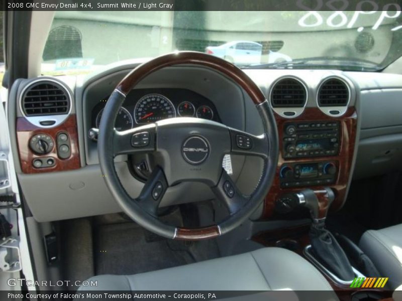 Summit White / Light Gray 2008 GMC Envoy Denali 4x4
