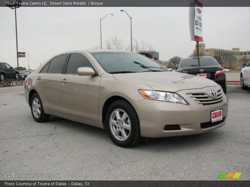 Desert Sand Metallic / Bisque 2009 Toyota Camry LE