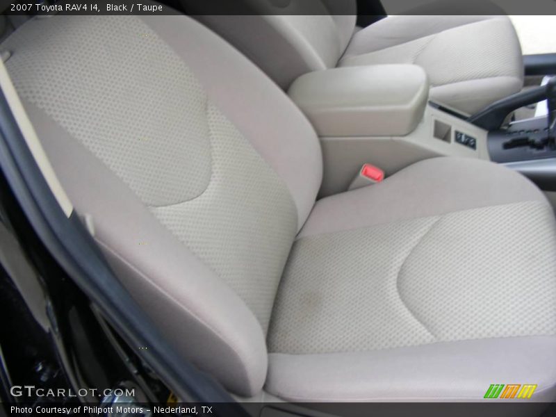 Black / Taupe 2007 Toyota RAV4 I4