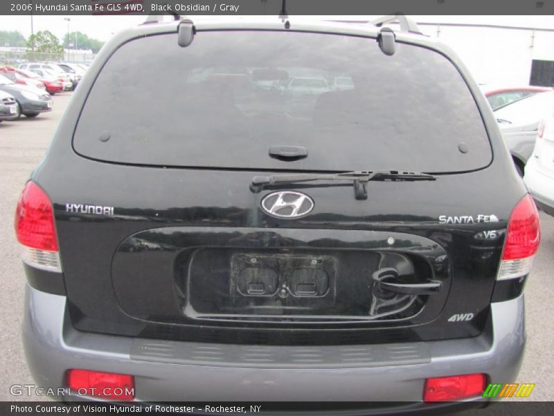 Black Obsidian / Gray 2006 Hyundai Santa Fe GLS 4WD