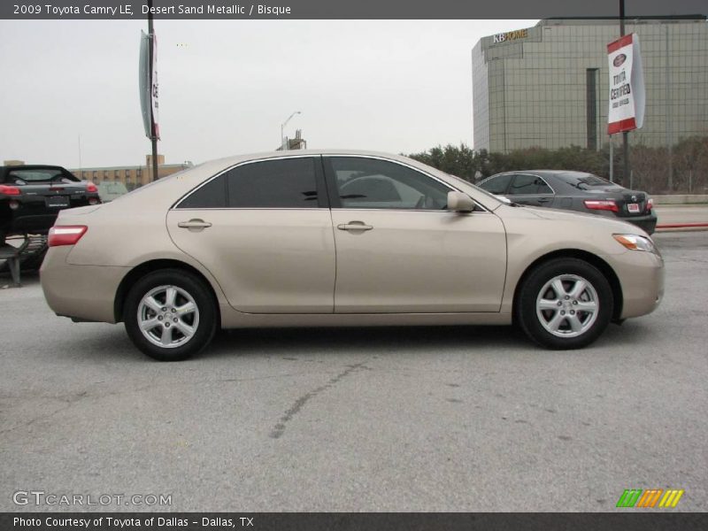 Desert Sand Metallic / Bisque 2009 Toyota Camry LE