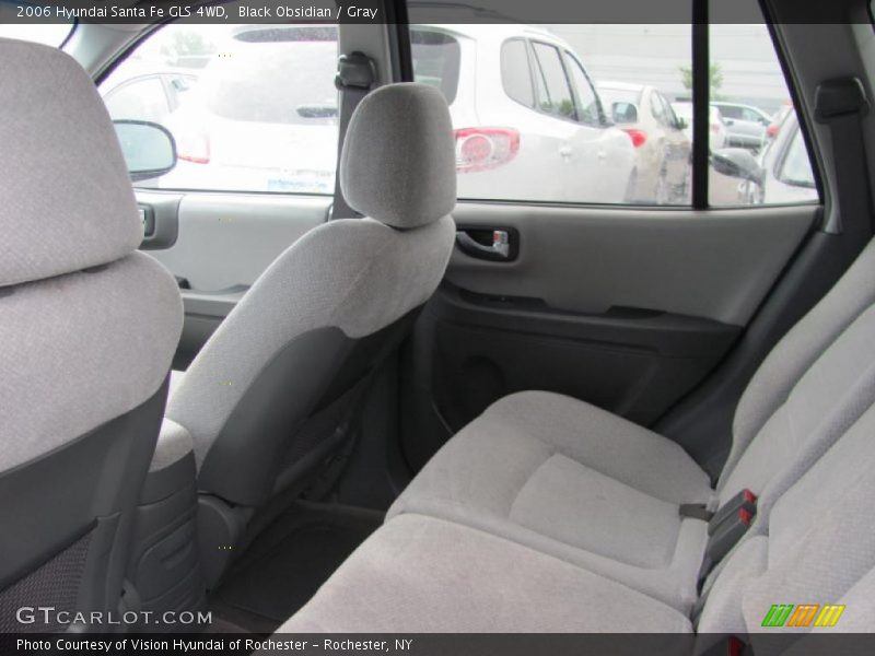 Black Obsidian / Gray 2006 Hyundai Santa Fe GLS 4WD