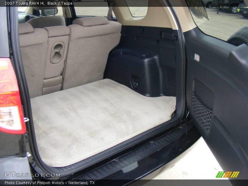 Black / Taupe 2007 Toyota RAV4 I4