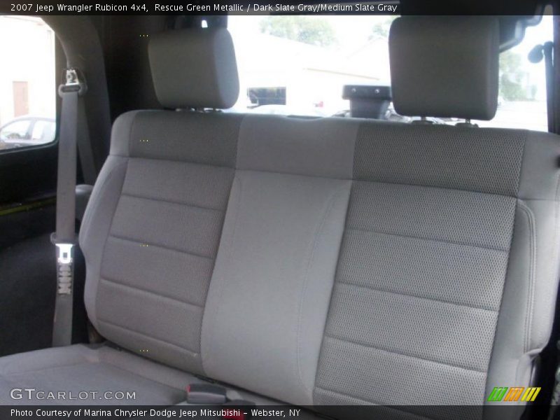 Rescue Green Metallic / Dark Slate Gray/Medium Slate Gray 2007 Jeep Wrangler Rubicon 4x4
