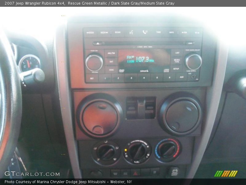 Rescue Green Metallic / Dark Slate Gray/Medium Slate Gray 2007 Jeep Wrangler Rubicon 4x4