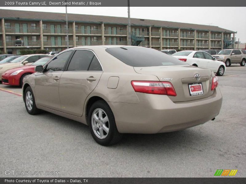 Desert Sand Metallic / Bisque 2009 Toyota Camry LE