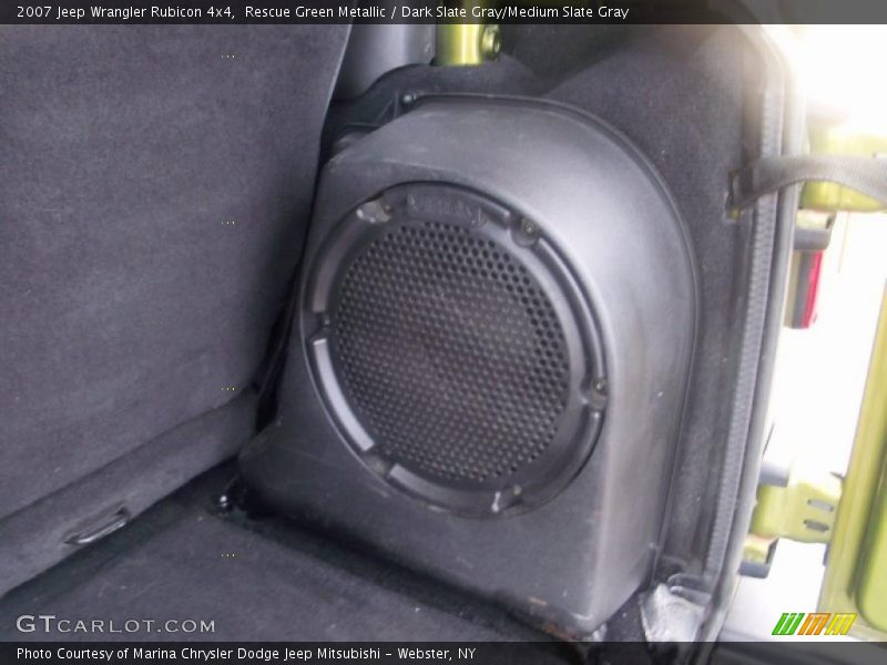 Rescue Green Metallic / Dark Slate Gray/Medium Slate Gray 2007 Jeep Wrangler Rubicon 4x4