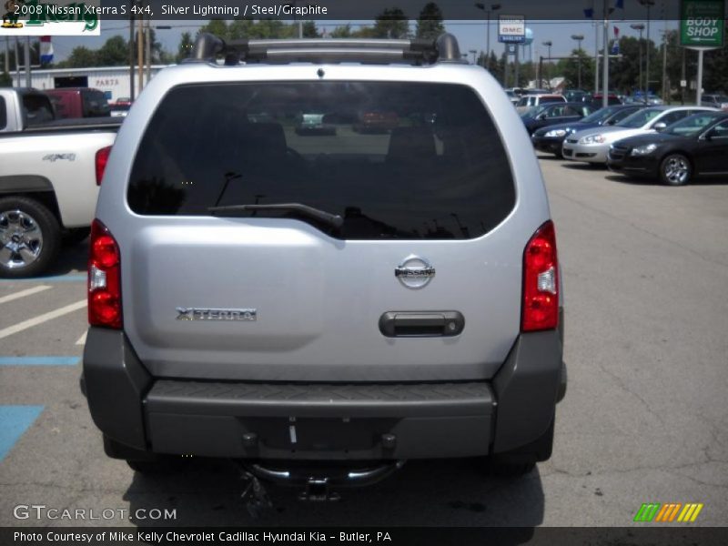 Silver Lightning / Steel/Graphite 2008 Nissan Xterra S 4x4