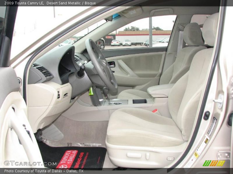 Desert Sand Metallic / Bisque 2009 Toyota Camry LE