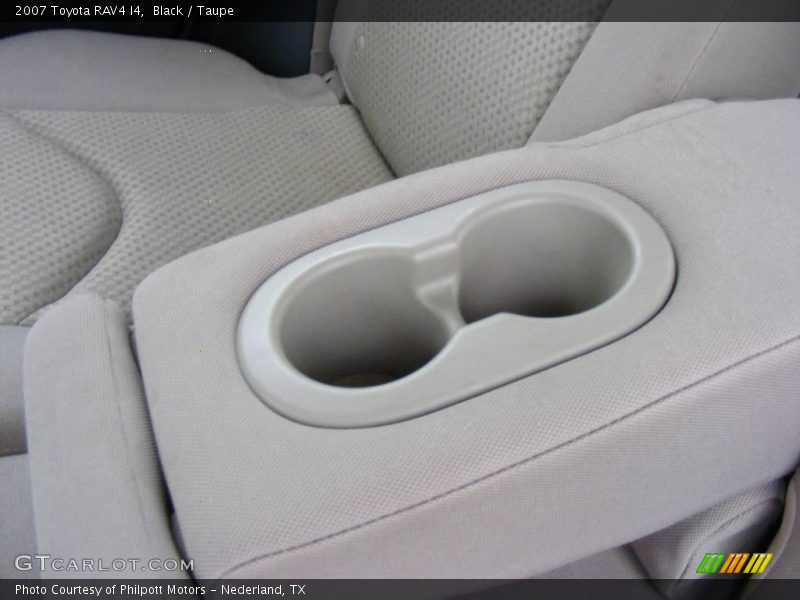 Black / Taupe 2007 Toyota RAV4 I4