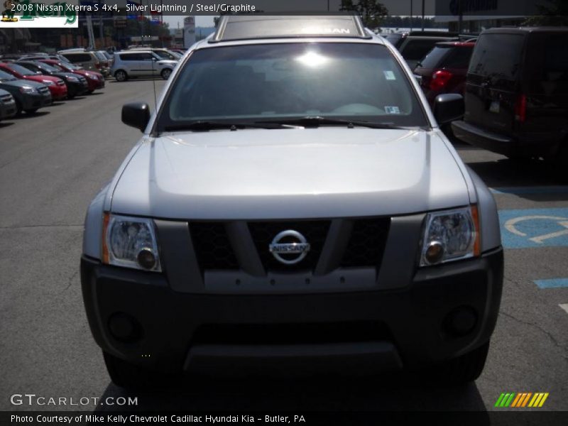 Silver Lightning / Steel/Graphite 2008 Nissan Xterra S 4x4